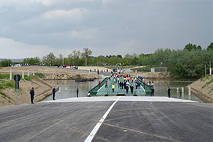 Un nou punct de trecere a frontierei între România şi Moldova a fost inaugurat la Leova-Bumbăta