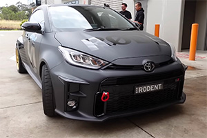 Un atelier din Australia a reuşit să aducă puterea motorului de 3 cilindri de pe Toyota GR Yaris la nivelul unui supercar