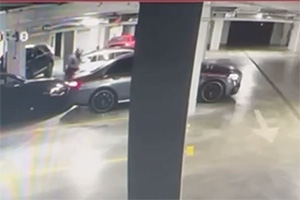 (VIDEO) Un Mercedes-AMG E63 a fost furat în doar 30 de secunde în Chişinău, din parcarea unui mall