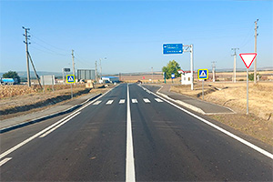 Un nou drum de ţară, între sate, a fost reabilitat la standarde exemplare în Moldova, de o companie turcească