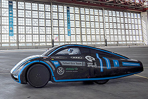 Un automobil electric, creat de un grup de studenţi din Germania, a parcurs 2573 km cu un singur plin al bateriei, marcând un record mondial