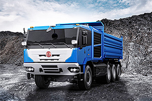 Cehii au dezvăluit Tatra Force e-Drive, primul lor camion electric cu instalaţie de hidrogen