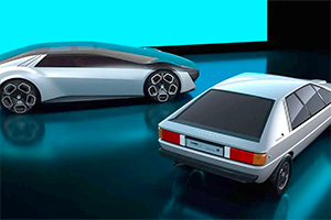 Italdesign a creat un concept inspirat dintr-un prototip Audi clasic, care a stat la baza lui Scirocco, sugerând germanilor cum ar putea arăta un nou model electric