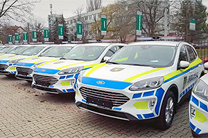 Poliţia din Moldova a primit noi automobile hibride Ford Kuga în dotare, cu motoare de 2,5 litri şi tracţiune 4x4