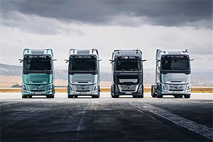(VIDEO) Volvo a lansat noul camion de distanţe lungi FH, care debutează cu cabină aerodinamică şi cel mai puternic motor diesel de până acum