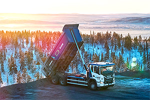 (VIDEO) Acesta e un camion electric Scania de 49 tone, care a muncit mai mult de un an şi la temperaturi de -20 grade Celsius într-o mină din Suedia