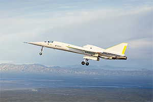 (VIDEO) Prototipul XB-1 al avionului supersonic Overture, primul din lume dezvoltat după Concorde a efectuat cu succes primul zbor