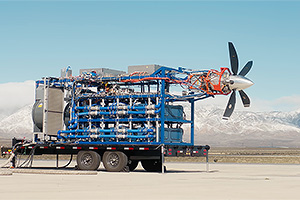 O echipă de ingineri din SUA a creat cel mai mare motor de avion care foloseşte hidrogenul lichid pentru a-şi extrage energia necesară propulsiei