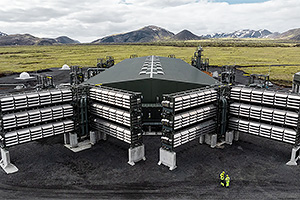 Cea mai mare fabrică de extragere a CO2-ului din atmosferă a început a opera în Islanda, construită de inginerii din Elveţia