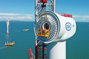 China a instalat cea mai puternică turbină eoliană din lume, de 18 MW, dar ea produce mai puţină electricitate anual decât turbinele europene mai slabe