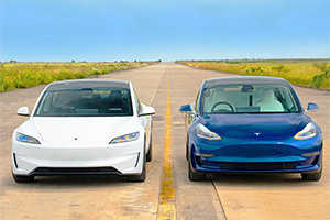 (VIDEO) Noua Tesla Model 3 Performance a fost învinsă de vechea Model 3 Performance într-o întrecere directă