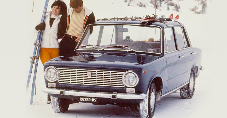 Poza istorică a zilei: Fiat 124