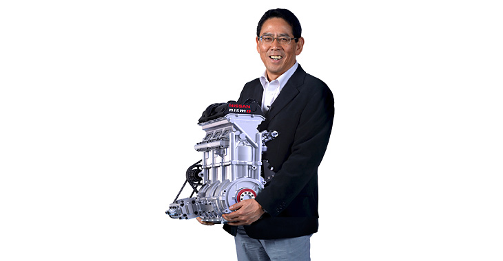Mostră de inginerie radicală şi genială: Nissan a dezvăluit un nou motor de 40 kg şi 400 CP!