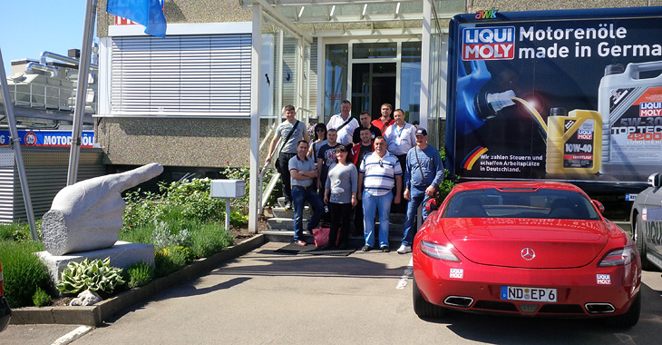 Călătoria câştigătorilor Liqui Moly Moldova continuă cu vizite în Ulm şi Stuttgart