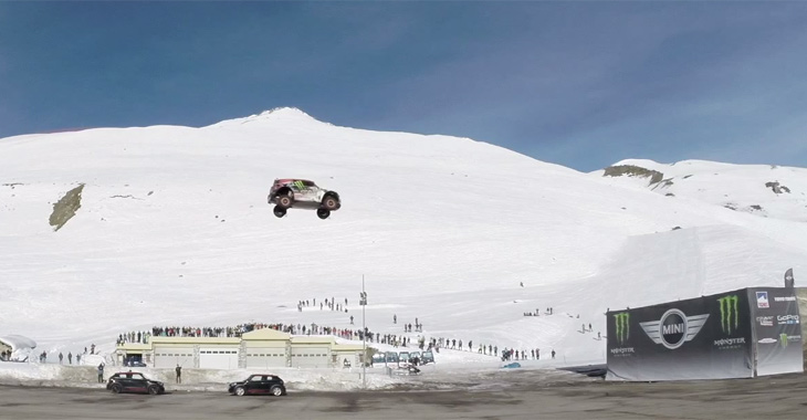 (VIDEO) Tentativa celui mai lung salt cu maşina, într-un film dramatic