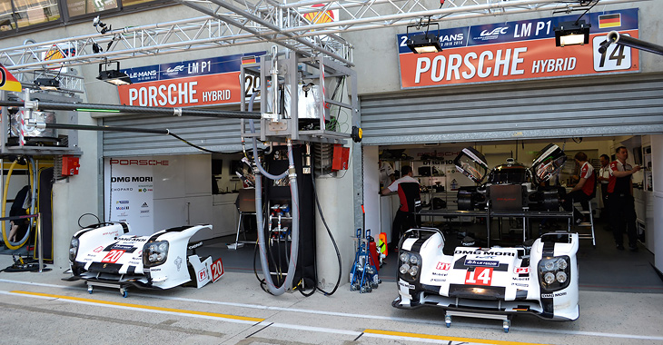 Le Mans 24h LIVE: cum arată pit-stop-ul Porsche cu o zi înainte de marele start (FOTO)