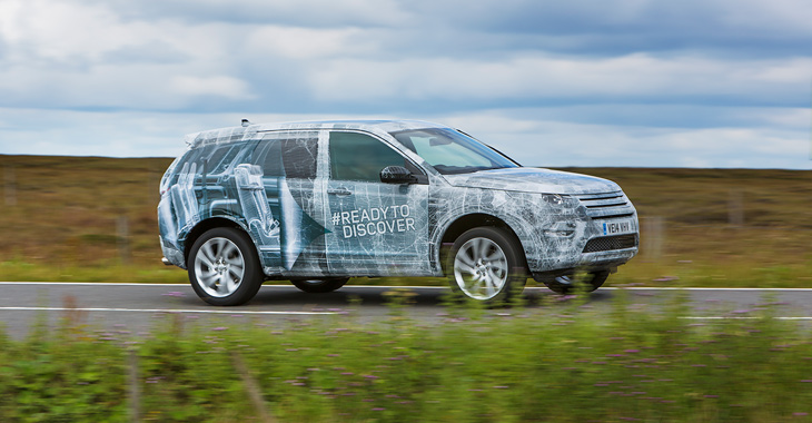 Primele imagini cu noul Land Rover Discovery Sport
