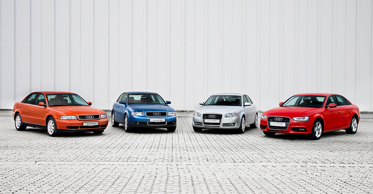 Audi A4 celebrează 20 de ani de producţie la uzina din Ingolstadt