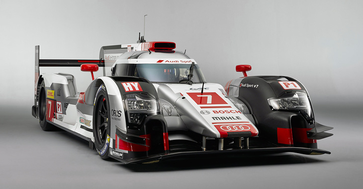 Audi prezintă prototipul de curse R18 e-tron quattro pentru sezonul 2015!