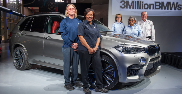 BMW a produs 3 milioane de vehicule în Spartanburg