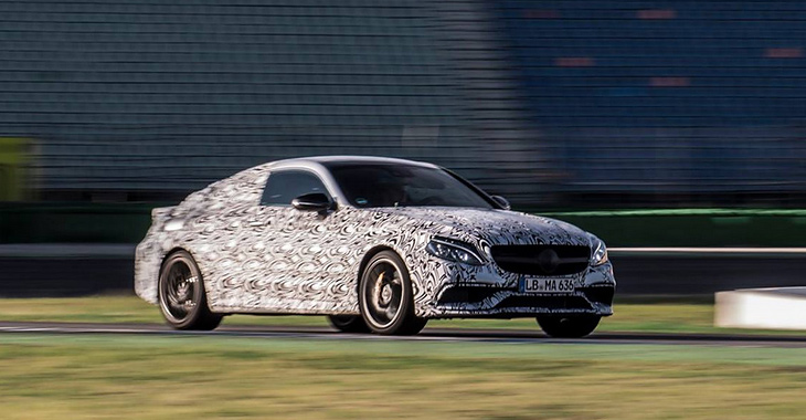 Mercedes-AMG C 63 S Coupe - noi imagini şi informaţii! (Video)