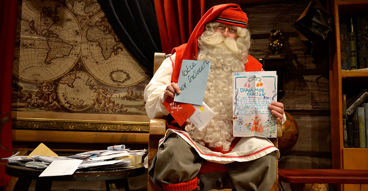 Pregătiţi scrisorile şi desenele pentru Moş Crăciun!