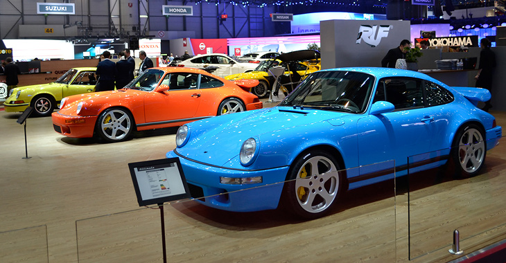 GENEVA 2016: RUF dezvăluie câteva Porsche 911 clasice cu performanțe moderne!