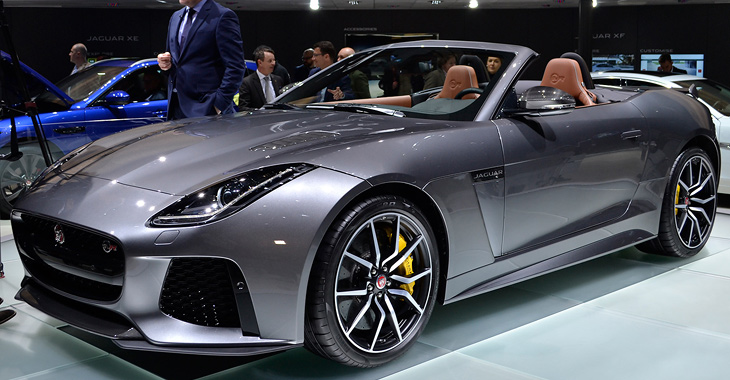 GENEVA 2016 LIVE: Noul Jaguar F-TYPE SVR debutează la Geneva cu 575 CP!