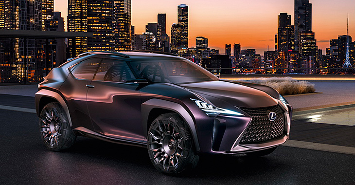Noul Lexus UX Concept prefaţează un viitor SUV compact (Video)