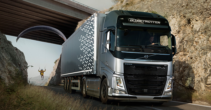 Volvo Trucks lansează un nou spot impresionant – “Pasagerul Zburător”! (Video)