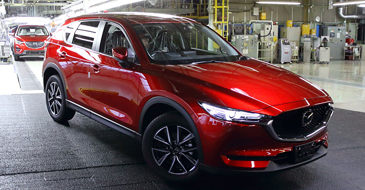 Mazda începe producţia noului CX-5!