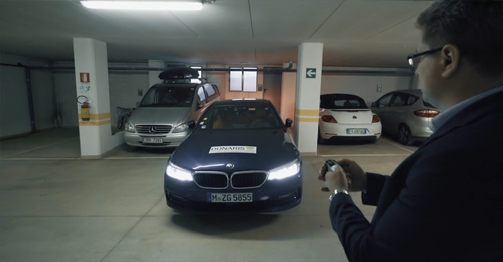 VIDEO TEST din expediţie: Parcăm noul BMW Seria 5 cu telecomanda!
