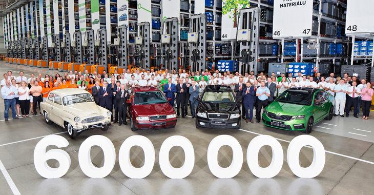 Moment istoric: Skoda a marcat 6,000,000 de exemplare Octavia produse!