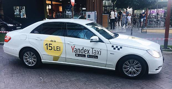 Serviciul Yandex.Taxi s-a lansat în Moldova