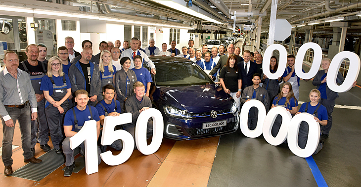 Volkswagen a produs 150 de milioane de vehicule! (Video)