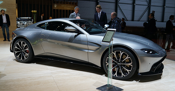 GENEVA 2018 LIVE: Noul Aston Martin V8 Vantage, tot mai aproape de Mercedes-AMG GT Coupe?
