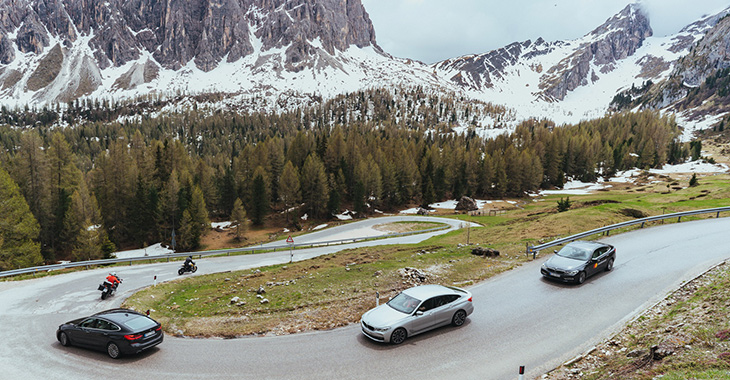 BMW Eleganza Grand Tour, ziua 4, în Alpii italieni: grindină, piscuri înzăpezite şi podgorii toscaneze, într-o singură zi! (VIDEO, hartă)