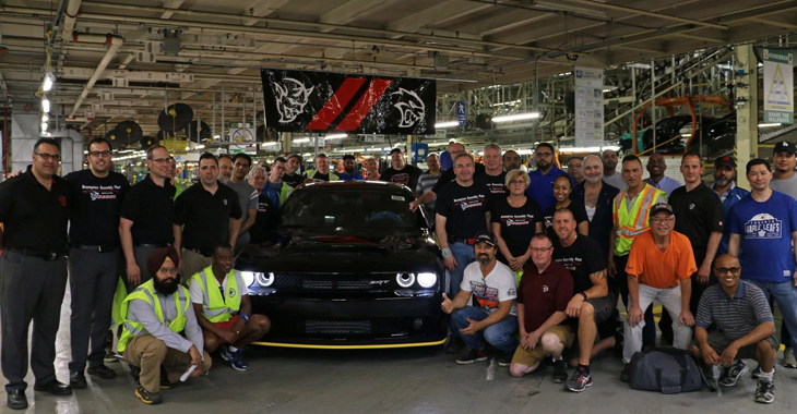 Sfârșit de carieră pentru Dodge Challenger SRT Demon! A fost produs ultimul exemplar