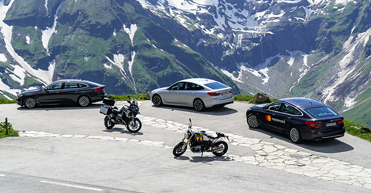 Ziua 2 în BMW Eleganza Grand Tour: motocicletele şi maşinile au traversat legendarul pas Grossglockner! (VIDEO)