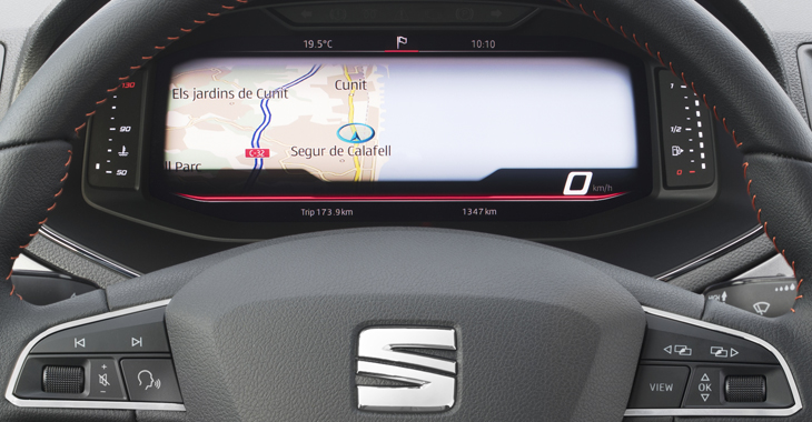 SEAT Arona și Ibiza devin mai atractive cu noul instrumentar de bord Virtual Cockpit