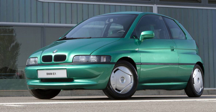 BMW E1, un concept 100% electric de la începutul anilor 1990!