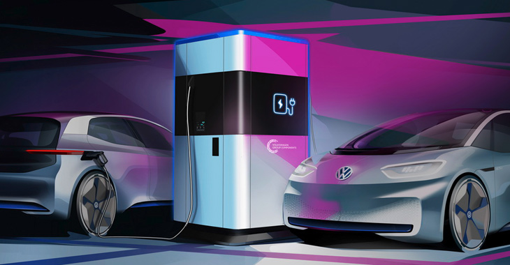 Power bank pentru maşini electrice: Staţie mobilă de încărcare de la Volkswagen Group