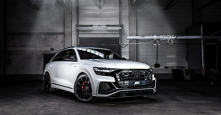 Bun şi pentru James Bond: Atelierul ABT a pregătit un Audi Q8 50 TDI cu 330 CP pentru salonul auto de la Geneva