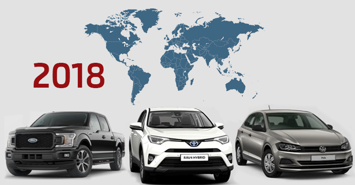 Top 25 mărci şi modele de maşini cel mai bine vândute în lume în 2018