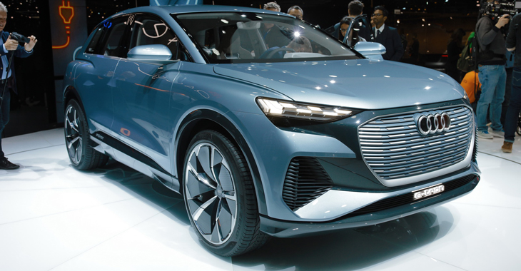 GENEVA 2019: Audi Q4 e-tron prefațează un viitor crossover compact 100% electric