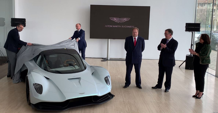 Aston Martin a inaugurat noul showroom la Otopeni! Reprezentanța va deservi și clienții din Republica Moldova