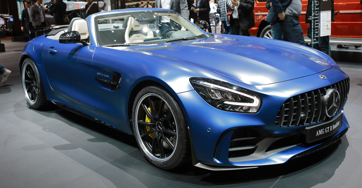 GENEVA 2019: Germanii își tachinează fanii cu ediția limitată Mercedes-AMG GT R Roadster
