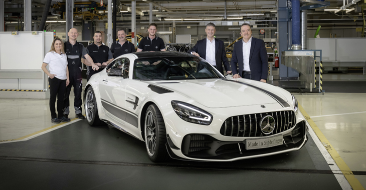 Germanii au dat startul producției supercar-ului actualizat Mercedes-AMG GT facelift