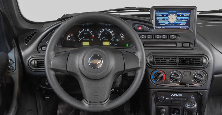Actualizări de „ultimă generaţie” pentru Chevrolet Niva: sistem multimedia cu display tactil disponibil în premieră