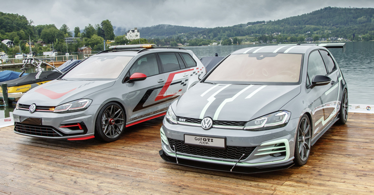 Studenții Volkswagen au pregătit două modele de performanță unice pe baza Golf GTI și Golf R Variant